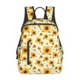 thumbnail image 1 of Disketp European-style Pattern Sunflower A Mochila Ligera e Impermeable, Mochila de Día Resistente para Viajes, Senderismo y Uso Diario para Hombre y Mujer, 1 of 6