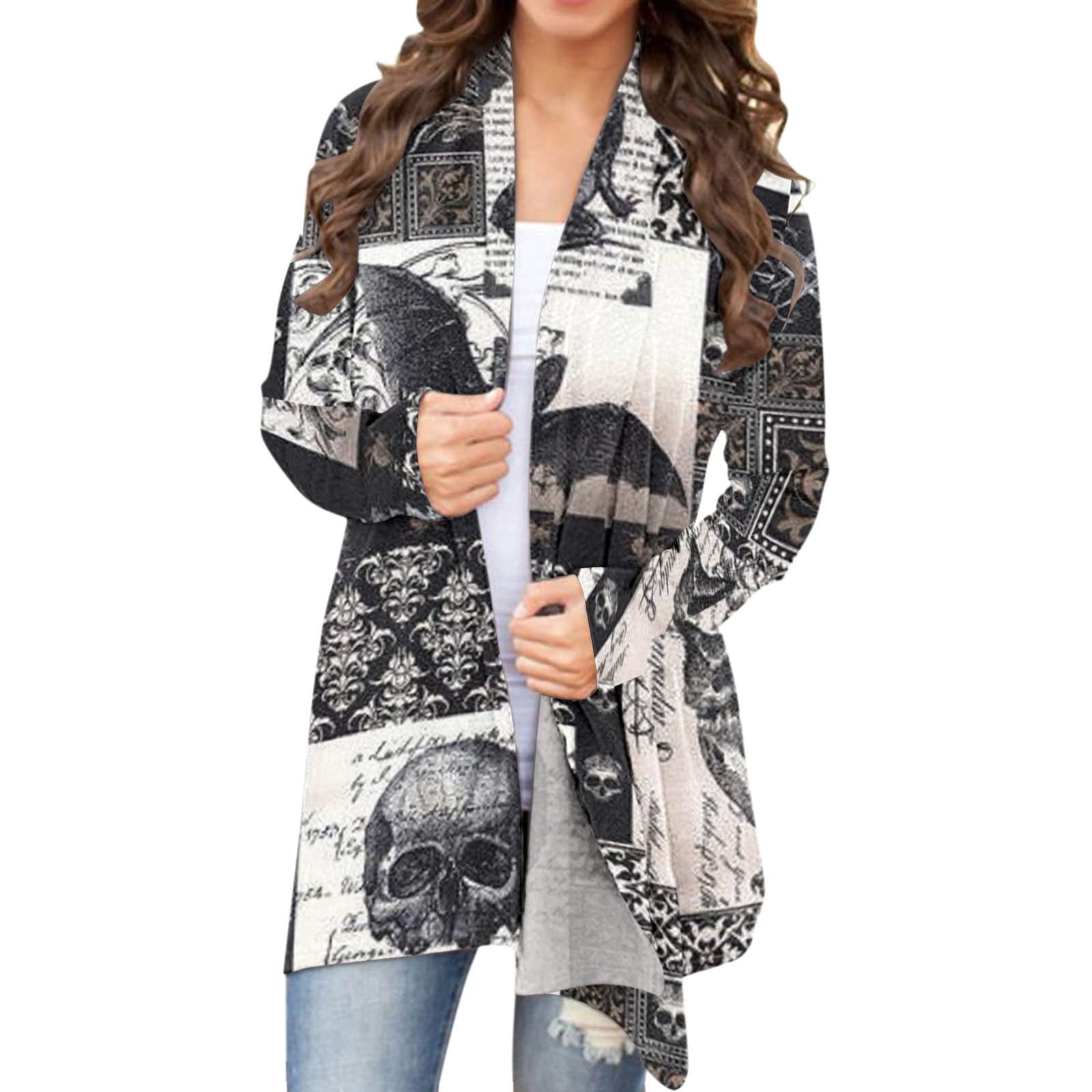 Cardigan Sweaters for Women Halloween 