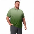thumbnail image 7 of Sewkxo Men's Big and Tall Polo Shirts UPF 50+ Casual Work Quick Dry Short Sleeve Collared Golf Shirt（XL-8XL）,Green 8XL, 7 of 7
