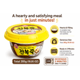 thumbnail image 2 of Korean Style Abalone Rice Porridge Bowl, Ready Meal, Microwave in 2 Minutes, 10.05 oz (285g), Single Serving Savory Rice Soup, 2 of 5