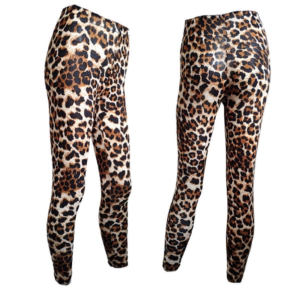 Hunpta Fashion Women Yoga Running Pant Stretch High Waist Leopard Printing Leggings