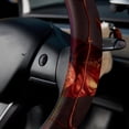 thumbnail image 5 of Cupid 14.5 Inch Printing PVC Leather Auto Accessories Steering Wheel Covers Car Wheel Covers, 5 of 6