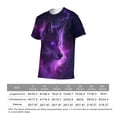 thumbnail image 6 of LAOLIUSN Men'S Wolf Graphic T-Shirt Novelty Animal Print Short Sleeve Top, S-4XL, 6 of 7