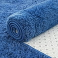 thumbnail image 3 of Softlife Super Fluffy Rugs Ultra Soft Shag Rug for Bedroom Living Room,6'x9',Light Navy, 3 of 7