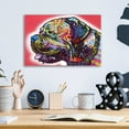 thumbnail image 4 of Epic Art 'Profile Mastiff' by Dean Russo, Acrylic Glass Wall Art, 16"x12", 4 of 8