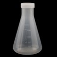 thumbnail image 4 of 2 piezas matraz de plástico científico matraz Erlenmeyer suministro de investigación de laboratorio, 4 of 9