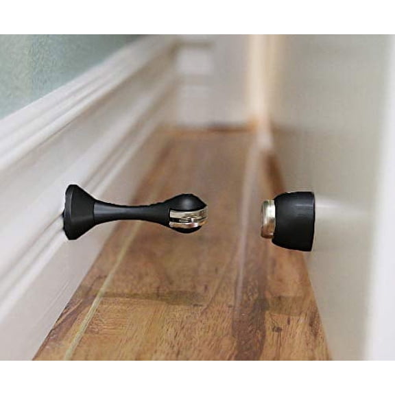 Magnetic Door Stop - Charcoal Black - 1pc