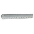 thumbnail image 1 of ALUMICOLOR 3040 Échelle Architecte Aluminium Creux 18 Pouces Argent, 1 of 4