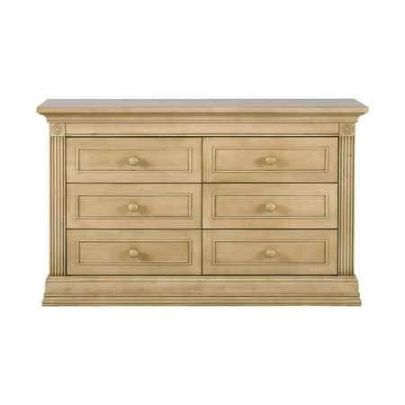 Baby Cache Montana 6 Drawer Double Dresser Walmart Com