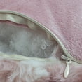 thumbnail image 6 of Home Soft Things Jaquard Faux Fur Bedrest Pillow - Pink - 20" x 18" x 17", 6 of 8