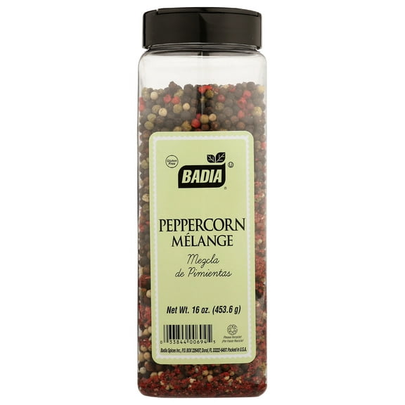 Pack of 6, Badia Peppercorn Mélange, 16 oz
