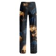 thumbnail image 4 of QWKLEAJ Halloween Pajama Pants Women Loose Fit Elastic Waist Lounge Sleepwear Holiday Party Casual Long Trousers Novelty Print Bottoms Comfy Home Wear Festive Themed Cozy Legging Style, 4 of 5