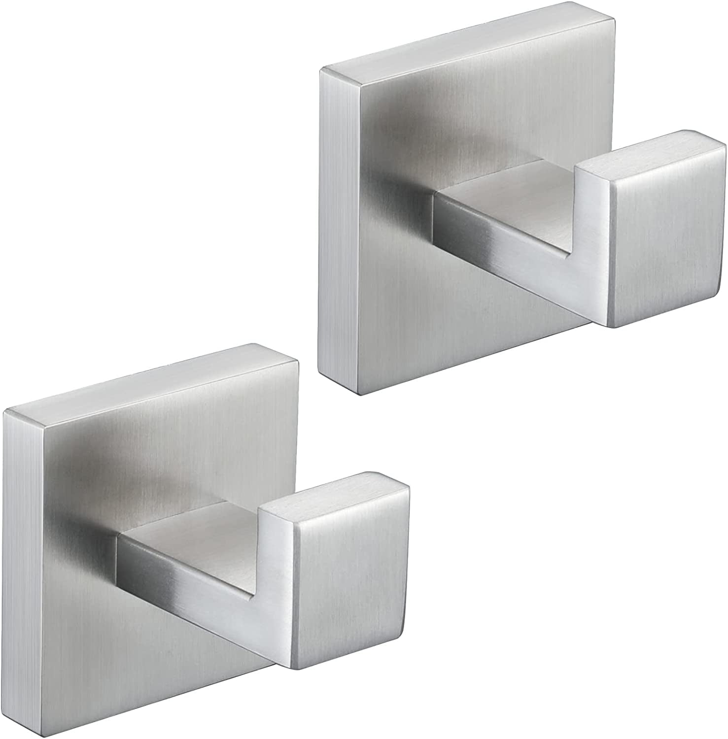 Brushed Nickel Towel Hooks.Modern Bathroom Robe Hook 304 Stainless