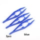 thumbnail image 3 of Ounissouiy Pinzas desechables de 3 uds, pinzas de plástico de seguridad coloridas, juguetes de Clip duraderos divertidos, juguete artesanal, Juguetes de construcción Azul, 3 of 6