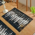 thumbnail image 5 of Rustic Tree Placemats Set of 6 Nature Forest Table Mats Washable Place Mats for Home Party Indoor Kitchen Dining Table Decoration 12x18 Inch, 5 of 6