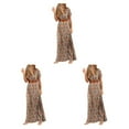 thumbnail image 2 of Vestido Largo Elegante Minnieouse Para Impresionar Con Estilo Marrón S, 2 of 6