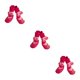 thumbnail image 4 of Methold 4 piezas de zapatos para mascotas, botas de lluvia y nieve de algodón, conjunto de calcetines impermeables, buena elasticidad con Type1 NO1, 4 of 6