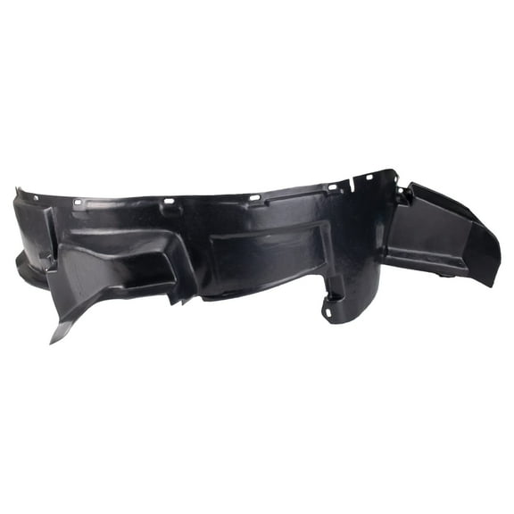 TRQ Front Left Inner Fender Liner Black Drivers Side Fits Select 1993-1998 Mercury Villager Nissan Quest NI1250102