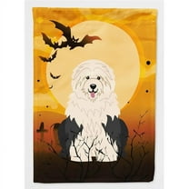 Carolines Treasures BB4362GF Halloween Old English Sheepdog Flag Garden Size