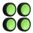 thumbnail image 2 of RC Tires, Strong Buffering 1/10 RC Car Tires  For 1/10 Flat Sports Car Green, 2 of 8