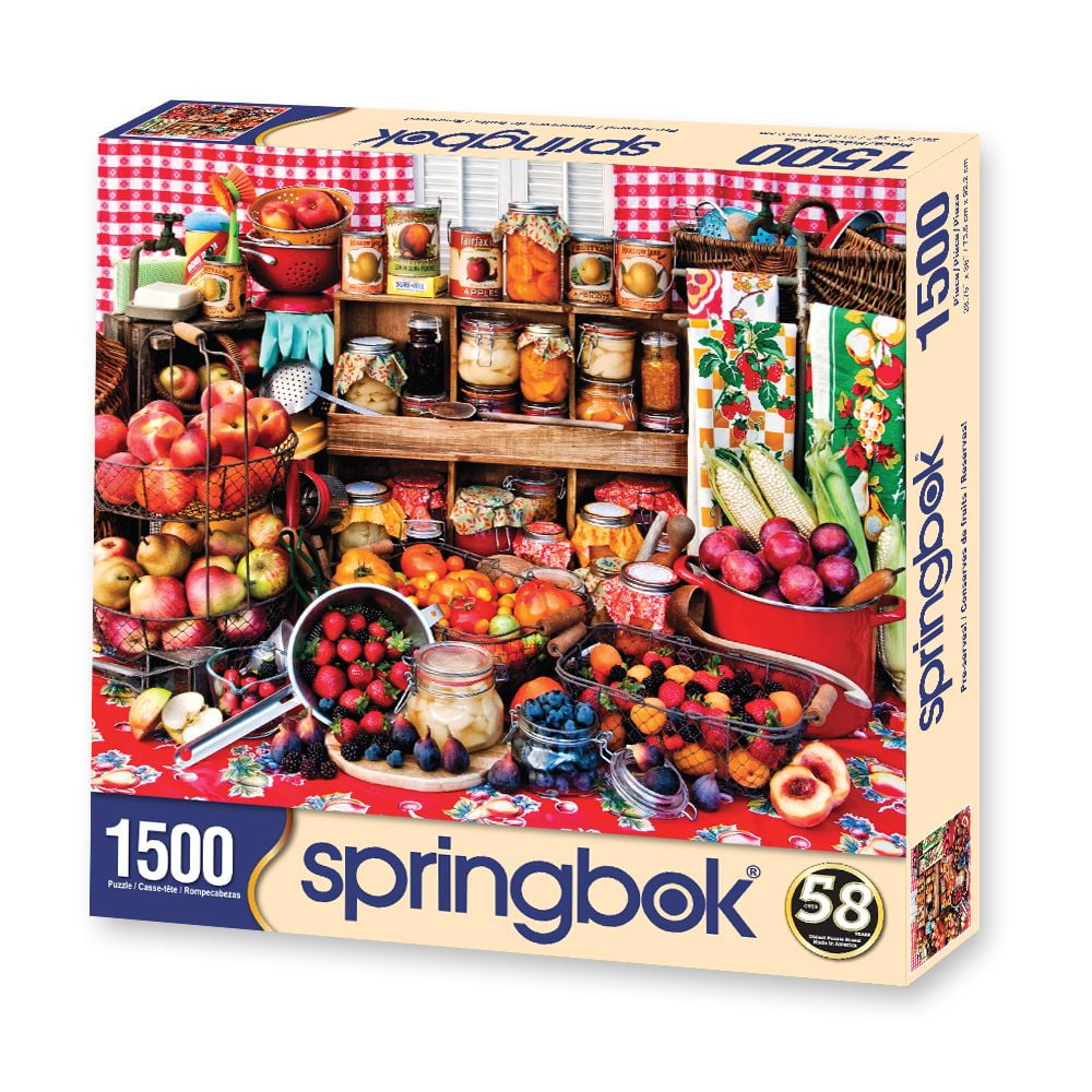 Springbok's 1500 Piece Jigsaw Puzzle Pre-Serves!