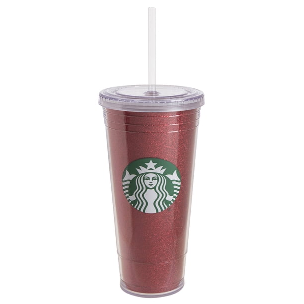 Starbucks Plastic 20 Ounce Red To Go Tumbler Walmart Com