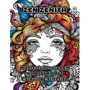 Zen Zenith: Masterful Zentangle and Doodle Art Coloring Collection (Paperback)