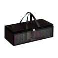 thumbnail image 2 of Stackable Hat Organizer for Baseball Caps, Hat Storage Bag with 2 Carry Handles for Closet Moisture & Dust Proof, Hat Racks Holder Organizer Case for Closet Hold 40 Caps (1 Pc-gray), 2 of 5
