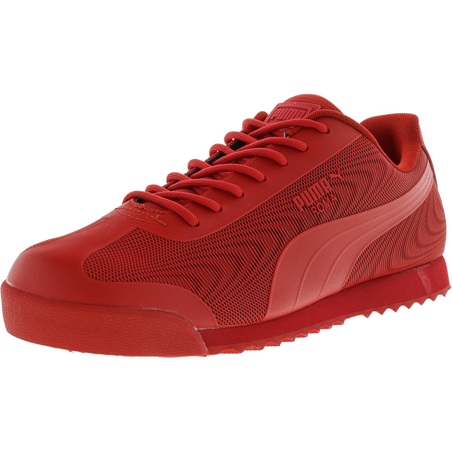 PUMA - Puma Men's Roma Tk Fade High Risk Red Ankle-High Fashion Sneaker ...
