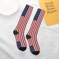 thumbnail image 6 of America Mexican Flag Knee High Socks for Women Long Leg Warmers Socks, 6 of 7