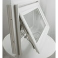 thumbnail image 2 of Crank Out Windows 36 " x 16" White Vinyl Tempered Glass Low-E Argon Gas Window Awning Window, 2 of 6