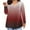 Wine, variant on hotojiny Plus Size Tunic Tops for Women Long Sleeve V Neck Casual Shirts Fall Oversized Loose Pullover Blouse