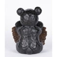 thumbnail image 5 of Hi-Line Gifts 12.25" Bear Cub Holding "Welcome to My Garden" Sign Outdoor Garden Statue, 5 of 6