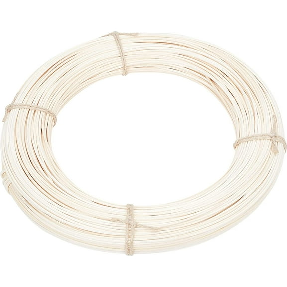 Basket Weaving Cane 2mm Wicker Material Rattan Cane Webbing for Chair Making and Wicker Weaving DIY Furniture Making Supplies(White) for diy