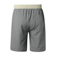 thumbnail image 4 of WILLBEST Pantalones Cortos Cortos para Hombre, Pantalones Cortos Casuales de Moda de Verano para Hombre, Pantalones Holgados y Finos, Transpirables, de Color Sólido, Pantalones de Cinco Cuartos, 4 of 6
