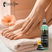 FOOTSPA - Pedi Spray Antiseptic, Mint & Eucalyptus - Refreshing Foot Care - 16 Ounces