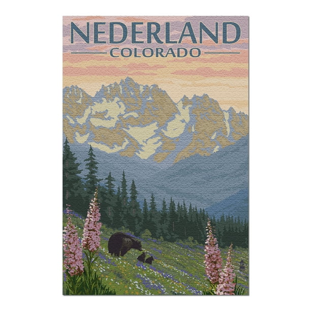 Beperkingen biologisch account Nederland, Colorado, Bear and Spring Flowers (1000 Piece Puzzle, Size  19x27, Challenging Jigsaw Puzzle for Adults and Family, Made in USA) -  Walmart.com