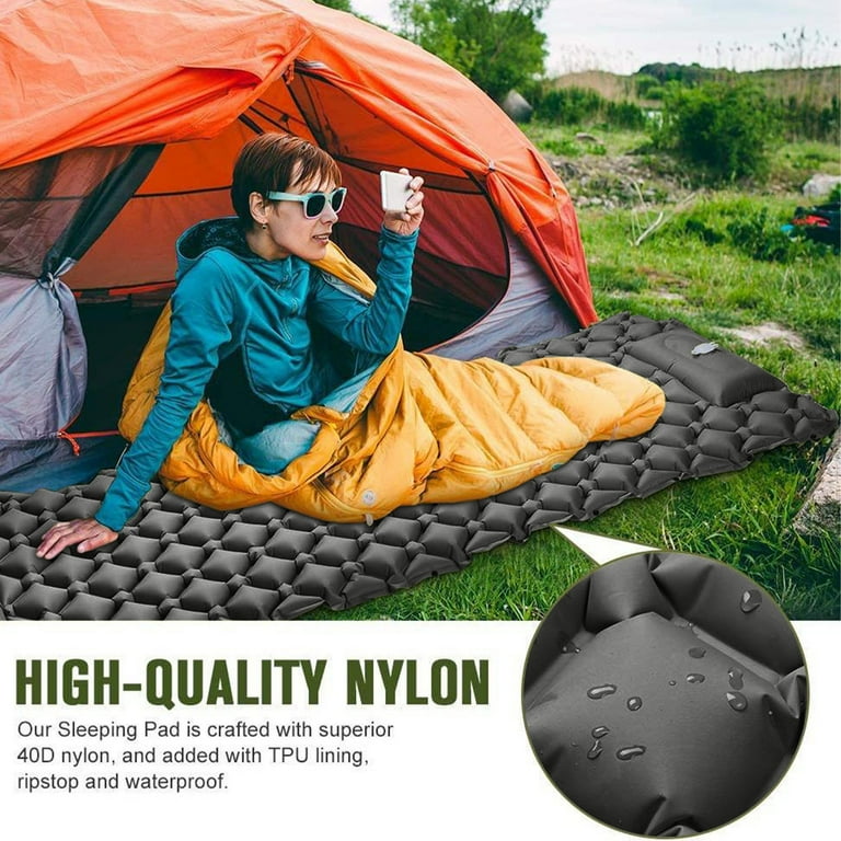 Sleeping Pad, Ultralight Inflatable Sleeping Pad for Camping