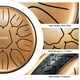thumbnail image 2 of Tambor de acero LEKATO de 6 pulgadas y 11 notas en re mayor con accesorios, 2 of 7