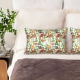 thumbnail image 4 of Easygdp Mushrooms Gnomes Pillowcase 20×30 inches, Throw Pillowcase with Invisible Zipper for Bedroom, Sofa, Office, 4 of 8
