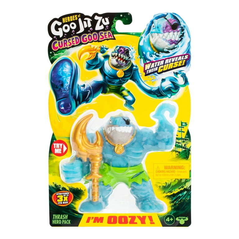 HGJZ Heroes of Goo Jit Zu Cursed Goo Sea Thrash, Super Stretchy