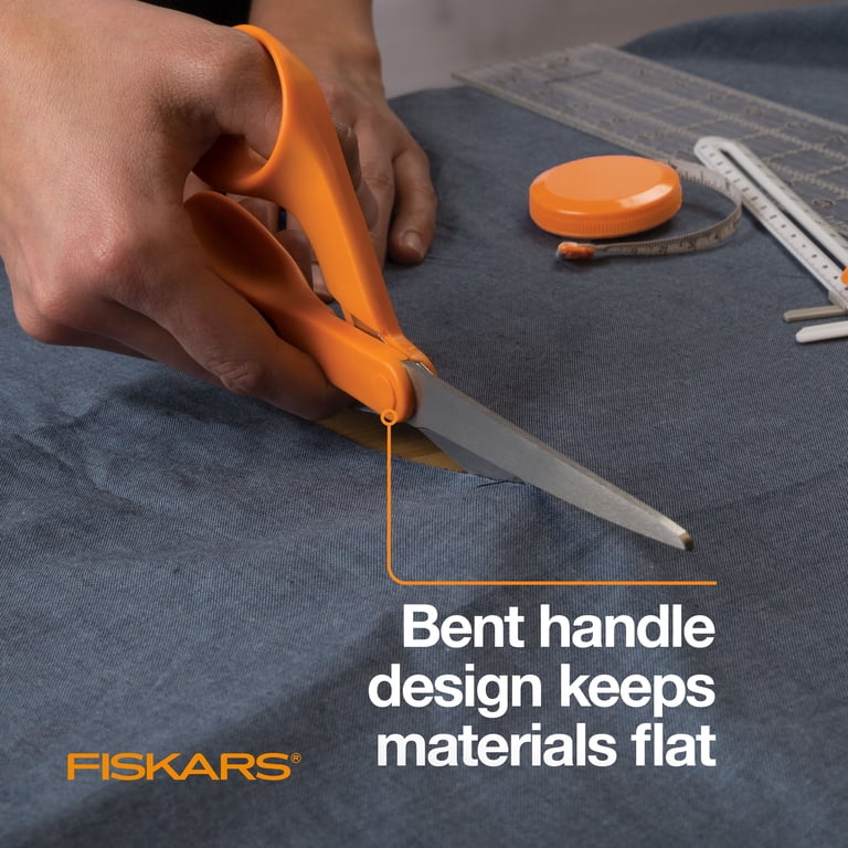 Fiskars 8" Original Orange Scissors, Non-Stick Blades photo 6