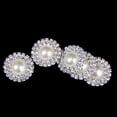 thumbnail image 6 of Crystal Faux Pearl Button Flatback Decoration DIY Sewing 25mm 5pcs Beige, 6 of 6