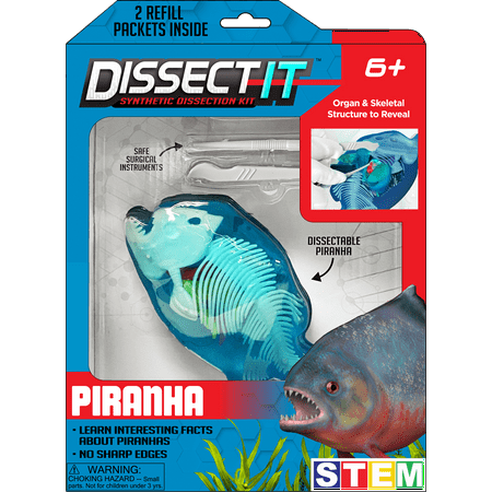 Dissect-It Piranha Lab Interactive Simulation Stem Toy