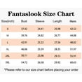 thumbnail image 7 of Fantaslook Women Blouses Color Block Long Sleeve Shirts Pleated Fall Tops Fashion Dressy Blouses, 7 of 7