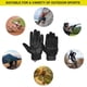 thumbnail image 5 of Guantes de motocicleta aprobados por la CE, guantes unisex de mitad de temporada para scooter, pantalla táctil transpirable para coche, motocicleta, ciclismo, motocross, camping, senderismo u otras actividades al aire libre (L) Rojo Verde, 5 of 5