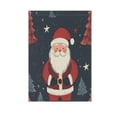 thumbnail image 6 of Yayeee Garden Flag 12"x18" Double Sided Outdoor Yard Lawn Holiday Decorations, Blue Christmas Santa, 6 of 6