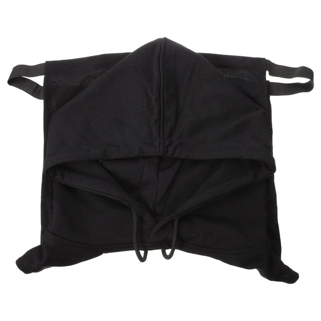 BESTYASH 1Ud Cuello Desmontable De Negro Estilo Hoodie Para Cardigans Y Suéteres