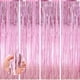thumbnail image 1 of Juego de 4 cortinas de aluminio Backdrop Keyali, 100 x 253 cm, color rosa, 1 of 7