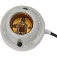 thumbnail image 5 of Veeki Reptile Ceramic Heat Lamp Holder, Reptile Heat Light Fixture Holder E27 Socket High Temperature Proof, Easy Installation, Universal Usage for Lizard Tortoise (US Plug 120V)-0516, 5 of 5
